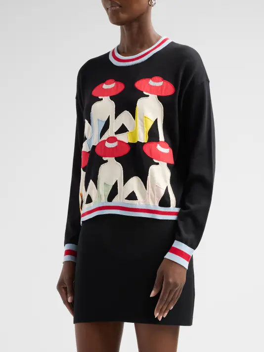 ALICE + OLIVIA GLEESON PULLOVER - BEYMEN