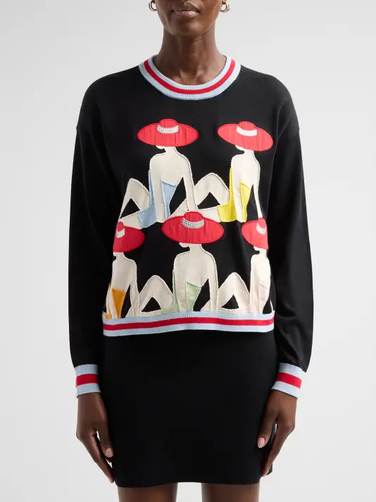 ALICE + OLIVIA GLEESON PULLOVER - BEYMEN