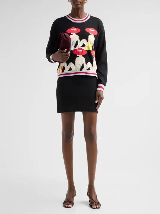 ALICE + OLIVIA GLEESON PULLOVER - BEYMEN