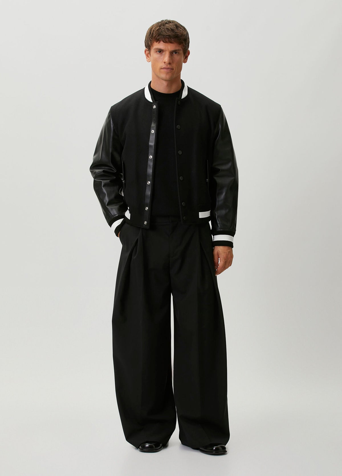 GIVENCHY MIX MATERIAL BLOUSON - BEYMEN