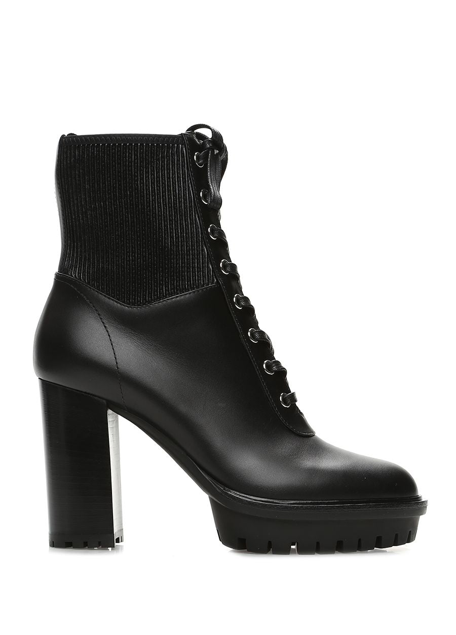 GIANVITO ROSSI BLOCK HEEL ANKLE BOOT - BEYMEN