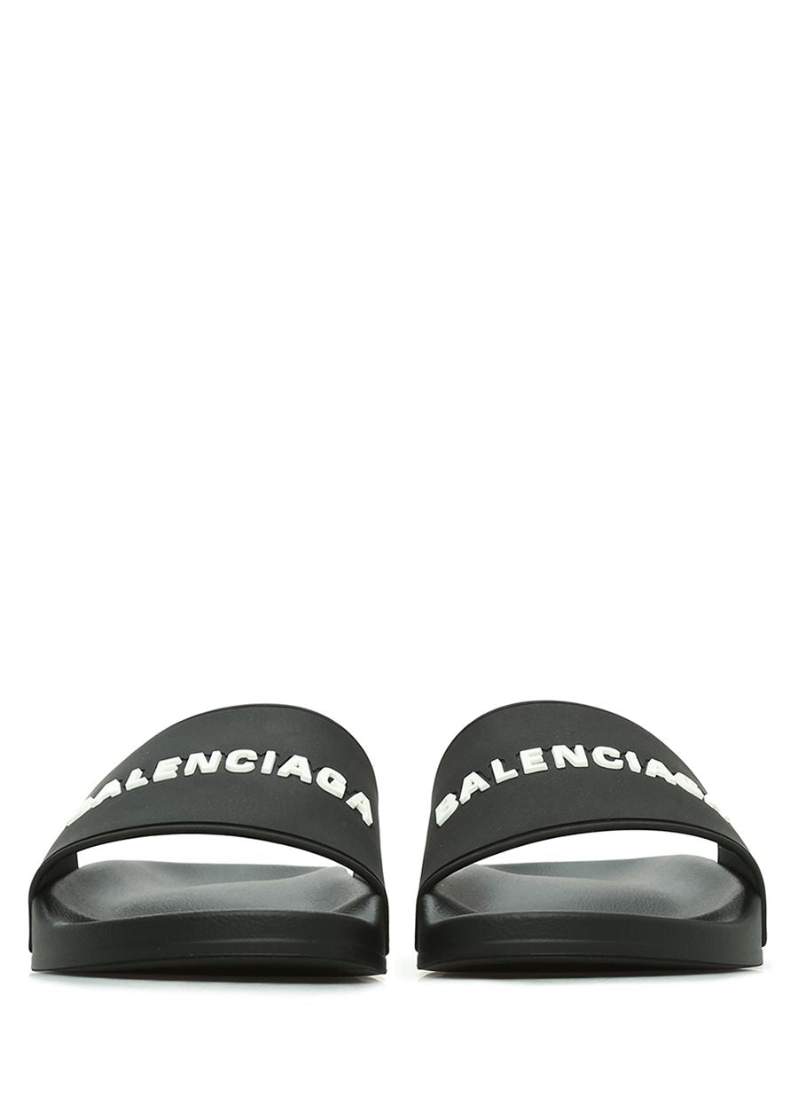 BALENCIAGA POOL SLIDE BAL LOGO - BEYMEN