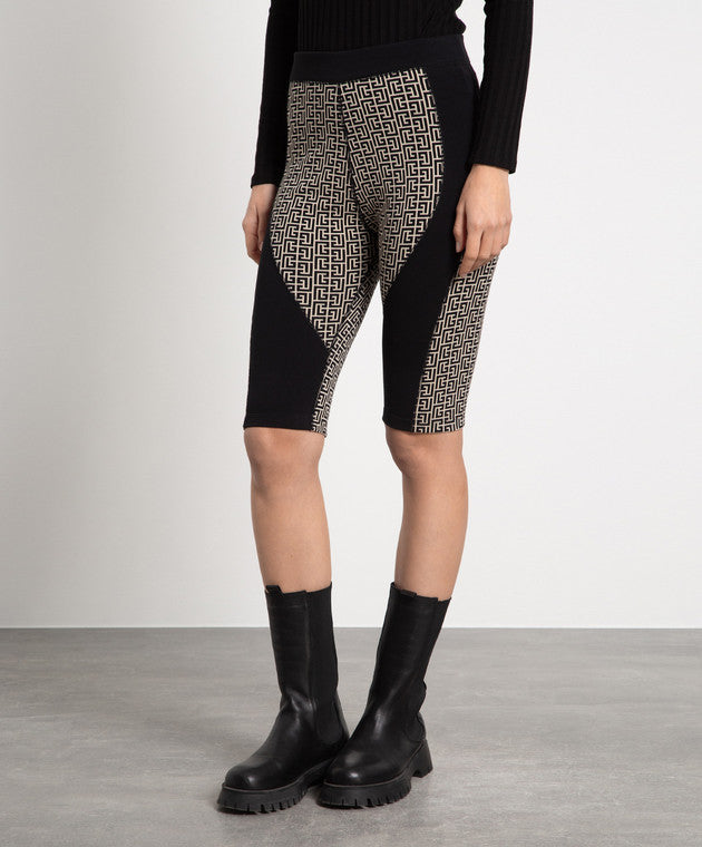 BALMAIN LOGO CYCLIST SHORT