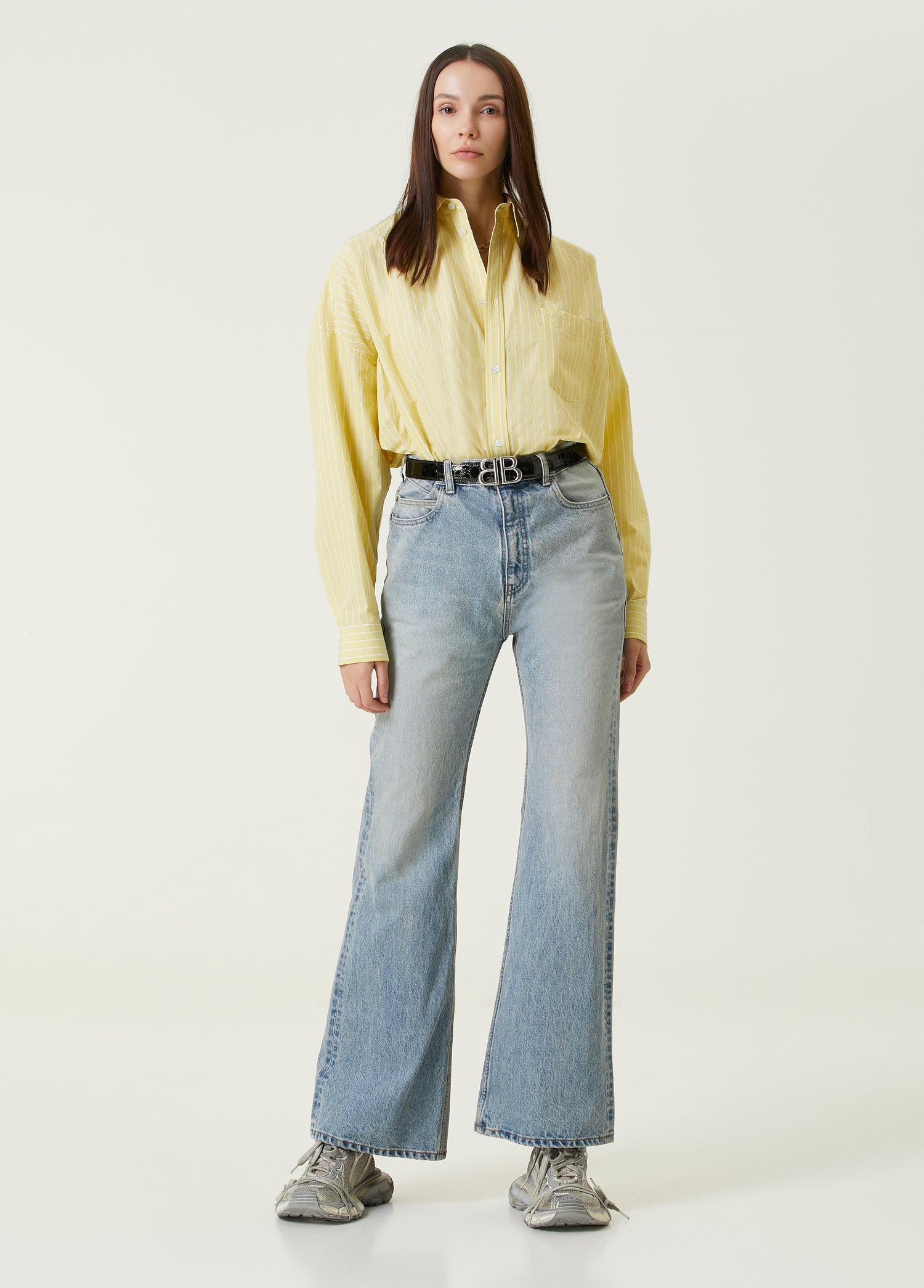 BALENCIAGA FLARED PANTS - BEYMEN