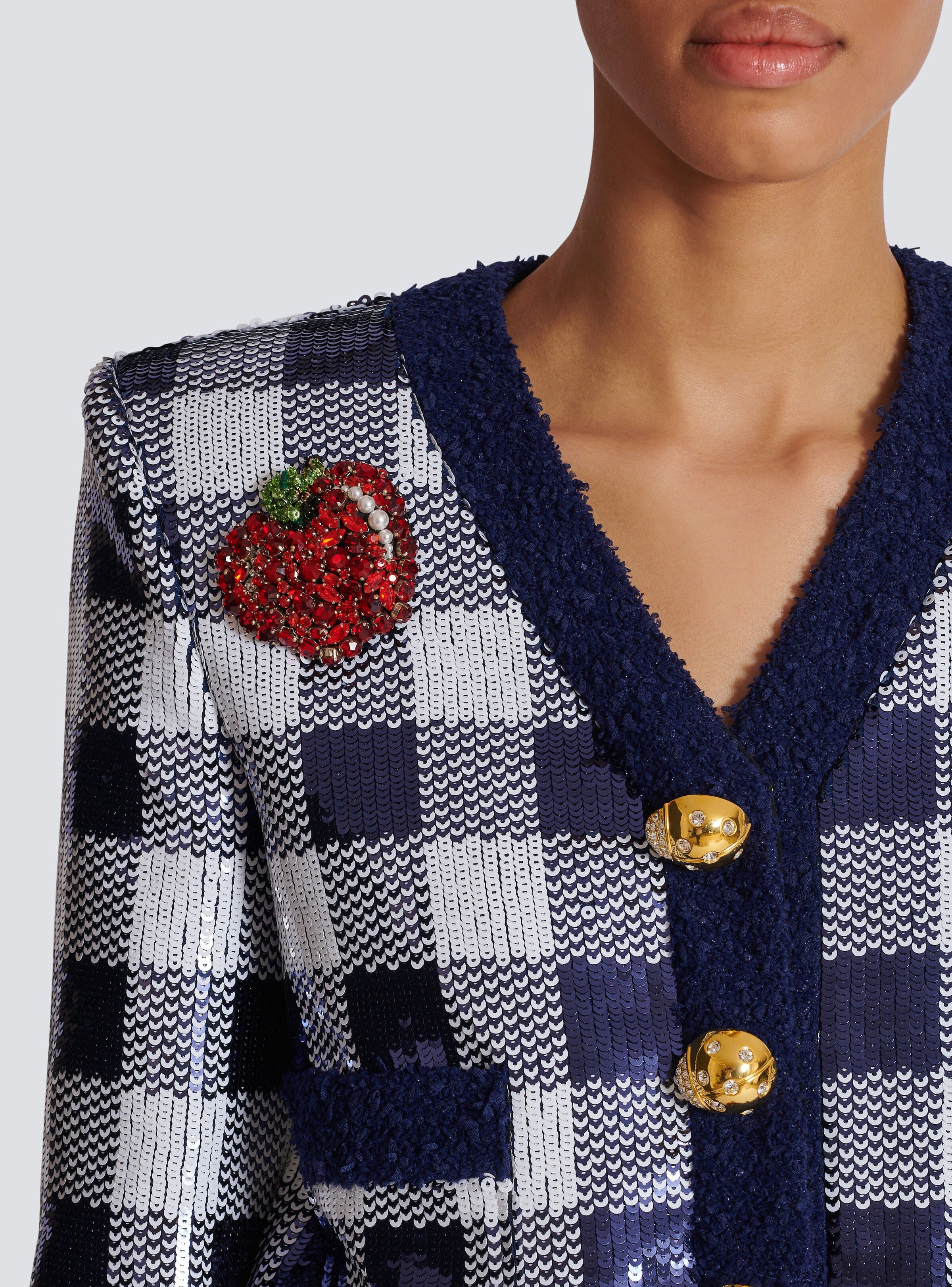 BALMAIN FRUIT PATCH JACKET - BEYMEN