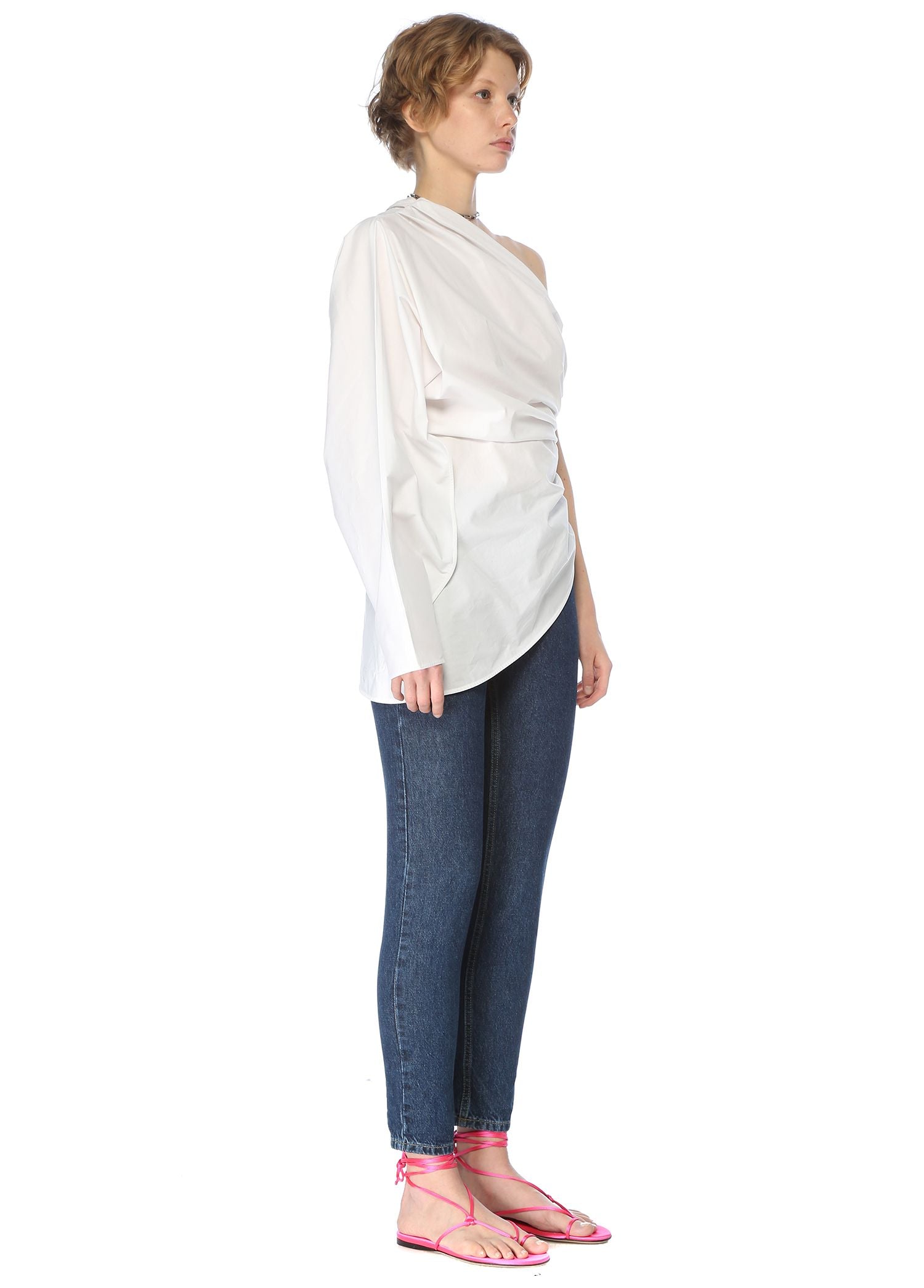 THE ATTICO TOP SINGLE SHOULDER - BEYMEN