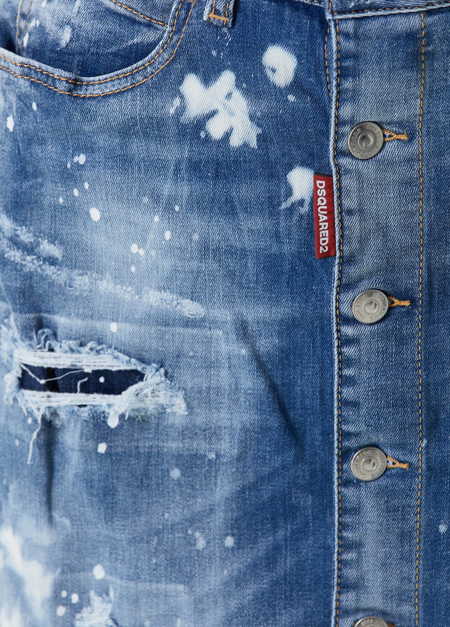 DSQUARED2 DENIM LONG SKIRT - BEYMEN