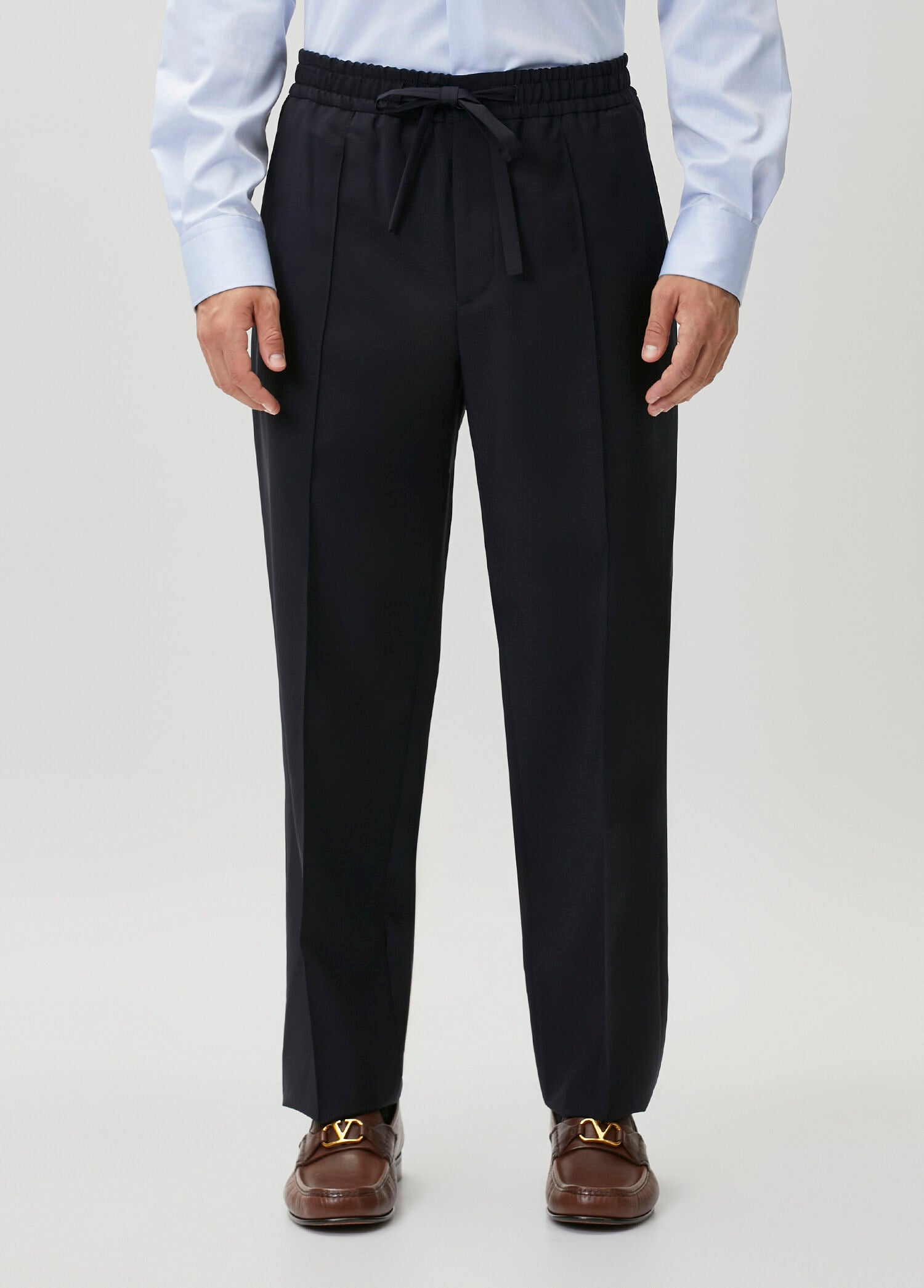 VALENTINO GARAVANI PANTALONE RICAMO V LOGO - BEYMEN