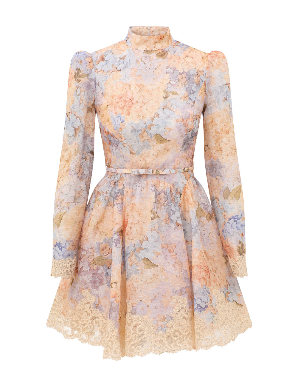 ZIMMERMAN VALIANT PANELLED MINI DRESS - BEYMEN