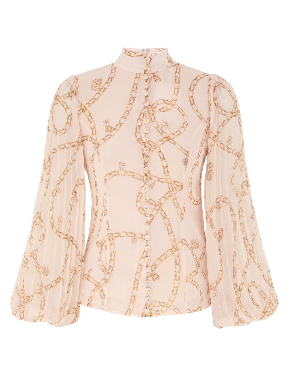 ZIMMERMAN SUNRAY PLEATED BLOUSE - BEYMEN