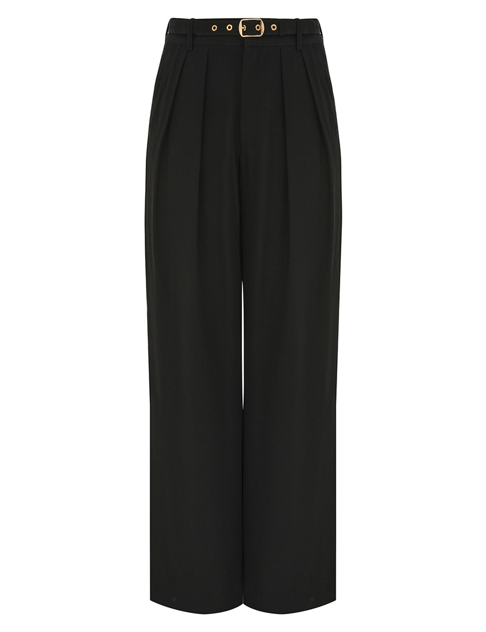 ZIMMERMAN LACE TRIM WIDE LEG PANT - BEYMEN