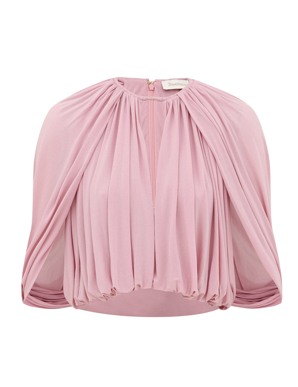 ZIMMERMAN ALCHEMY CAPED BLOUSE - BEYMEN