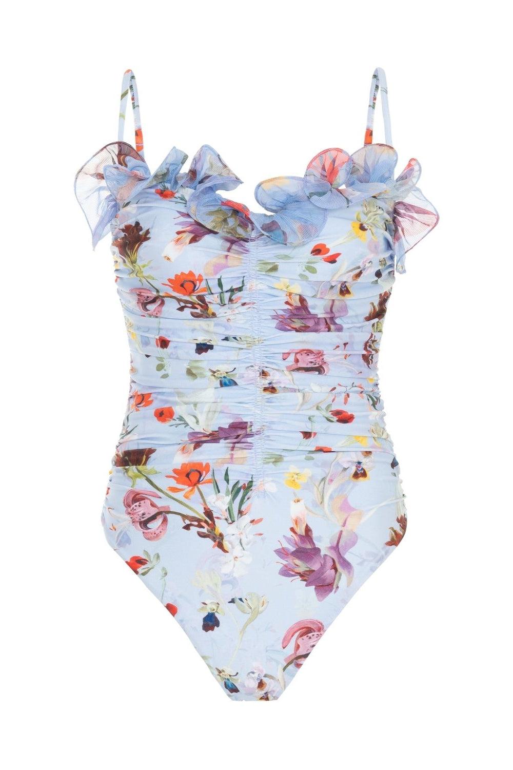 PATBO FLOWER FLUTTER SWIMSUIT - BEYMEN