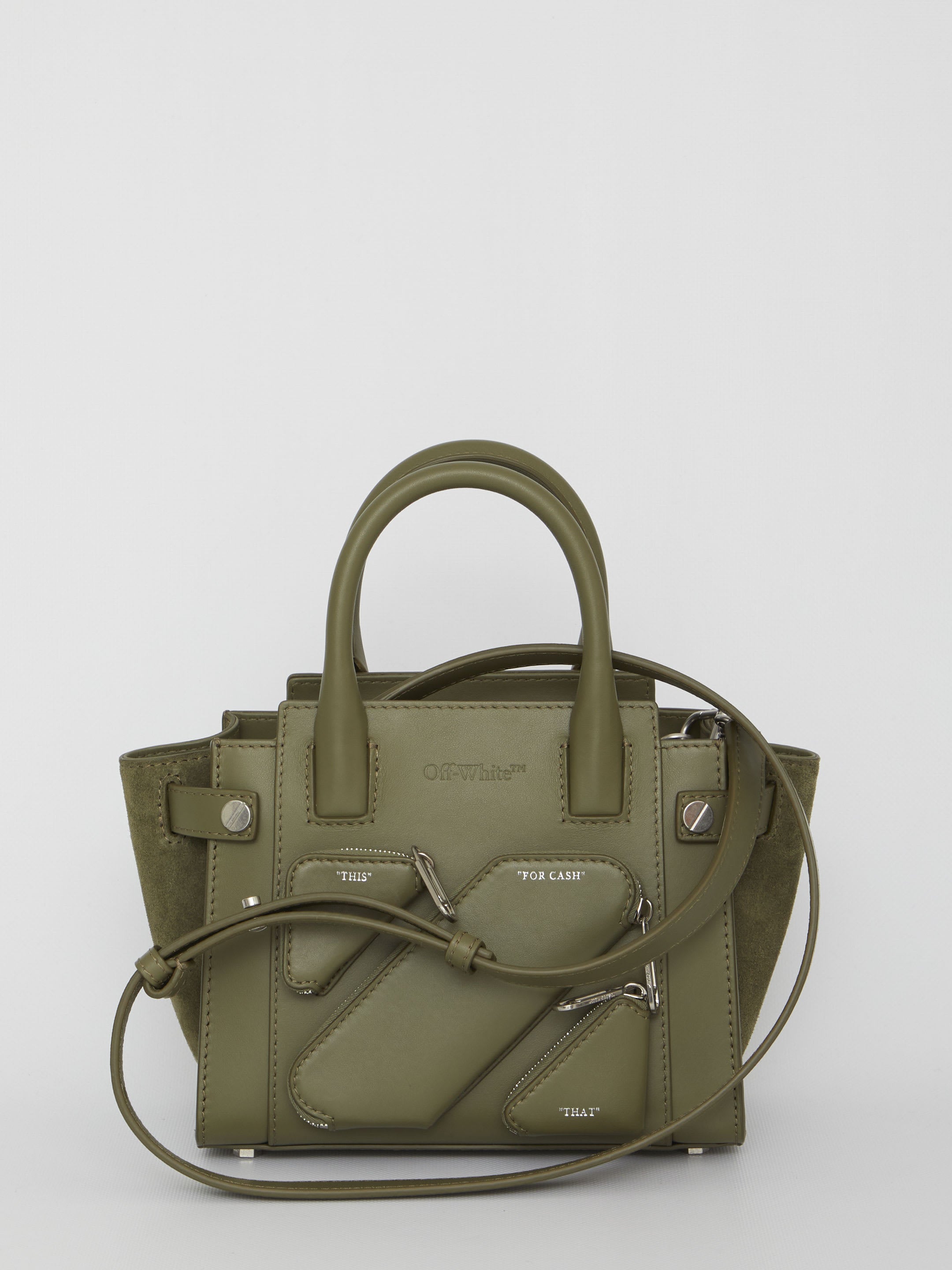 OFF-WHITE SMALL SHOULDER BAG - BEYMEN