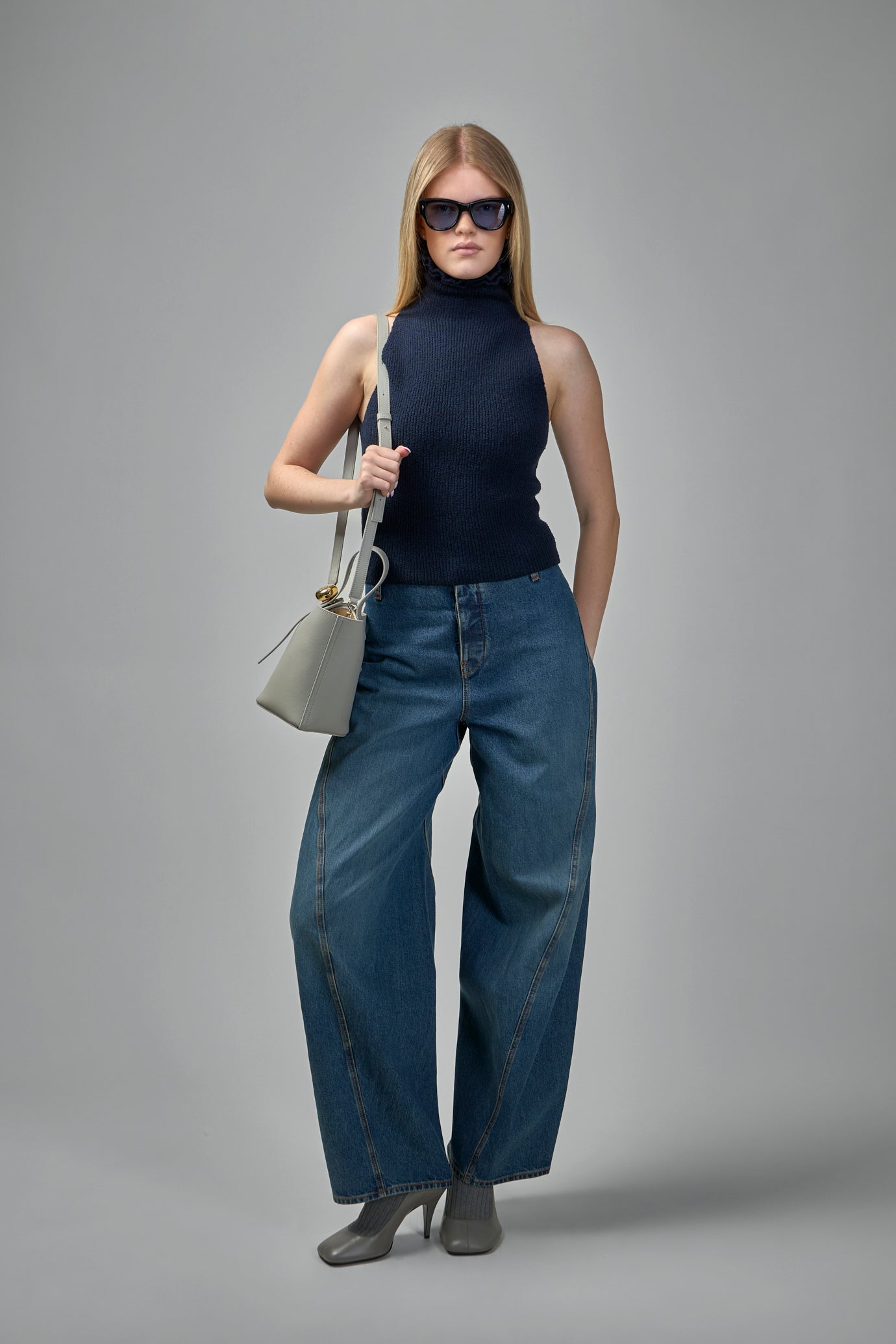 ALAÏA HALTER TOP - BEYMEN