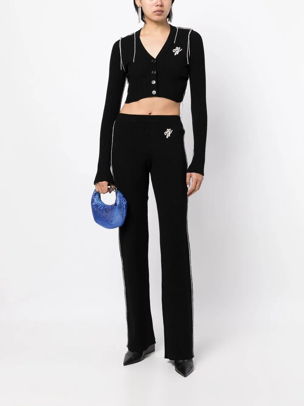 OFF-WHITE OUTLINE KNITTED TRACK PANTS - BEYMEN