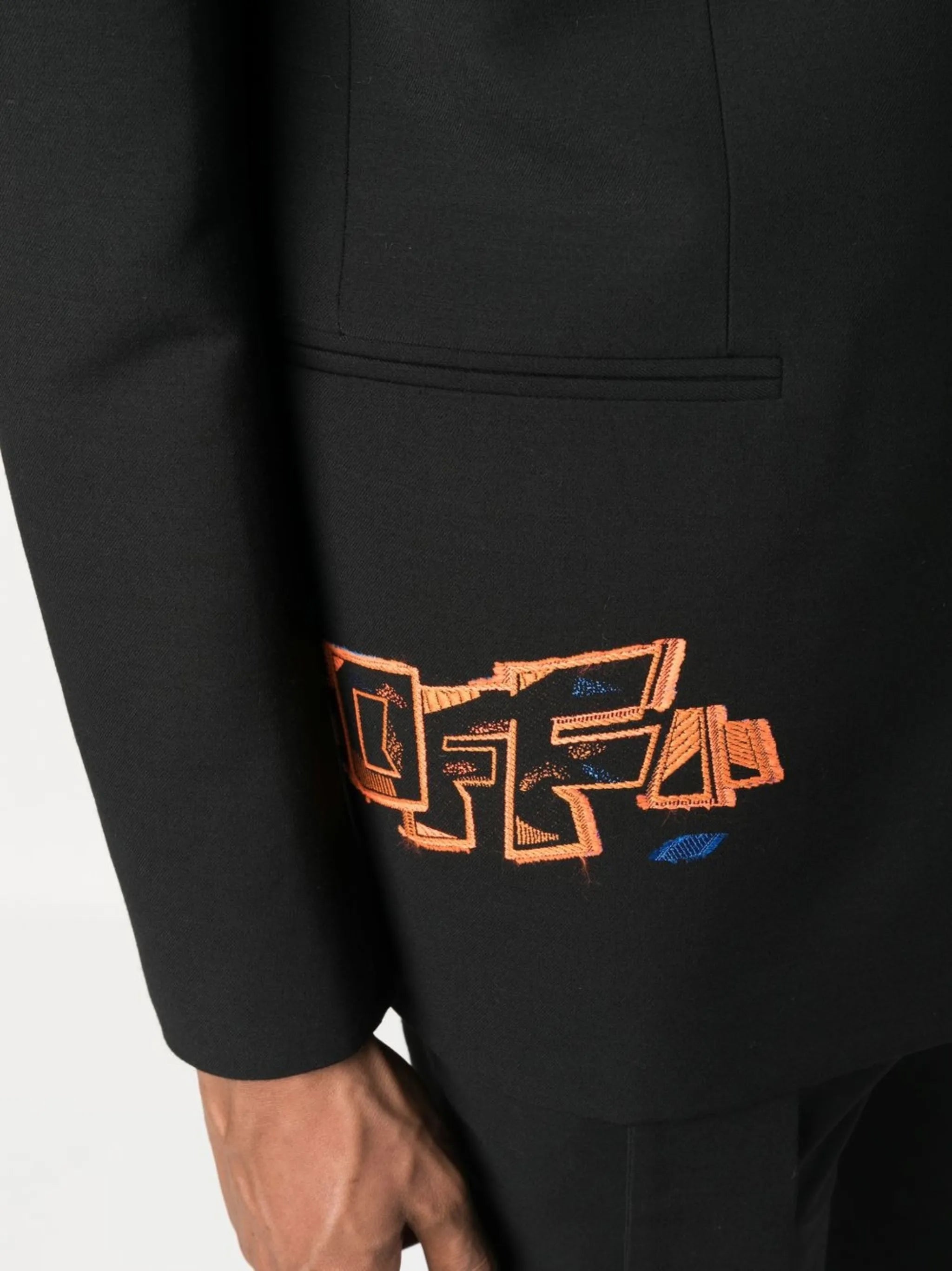 OFF-WHITE STRAP BLAZER