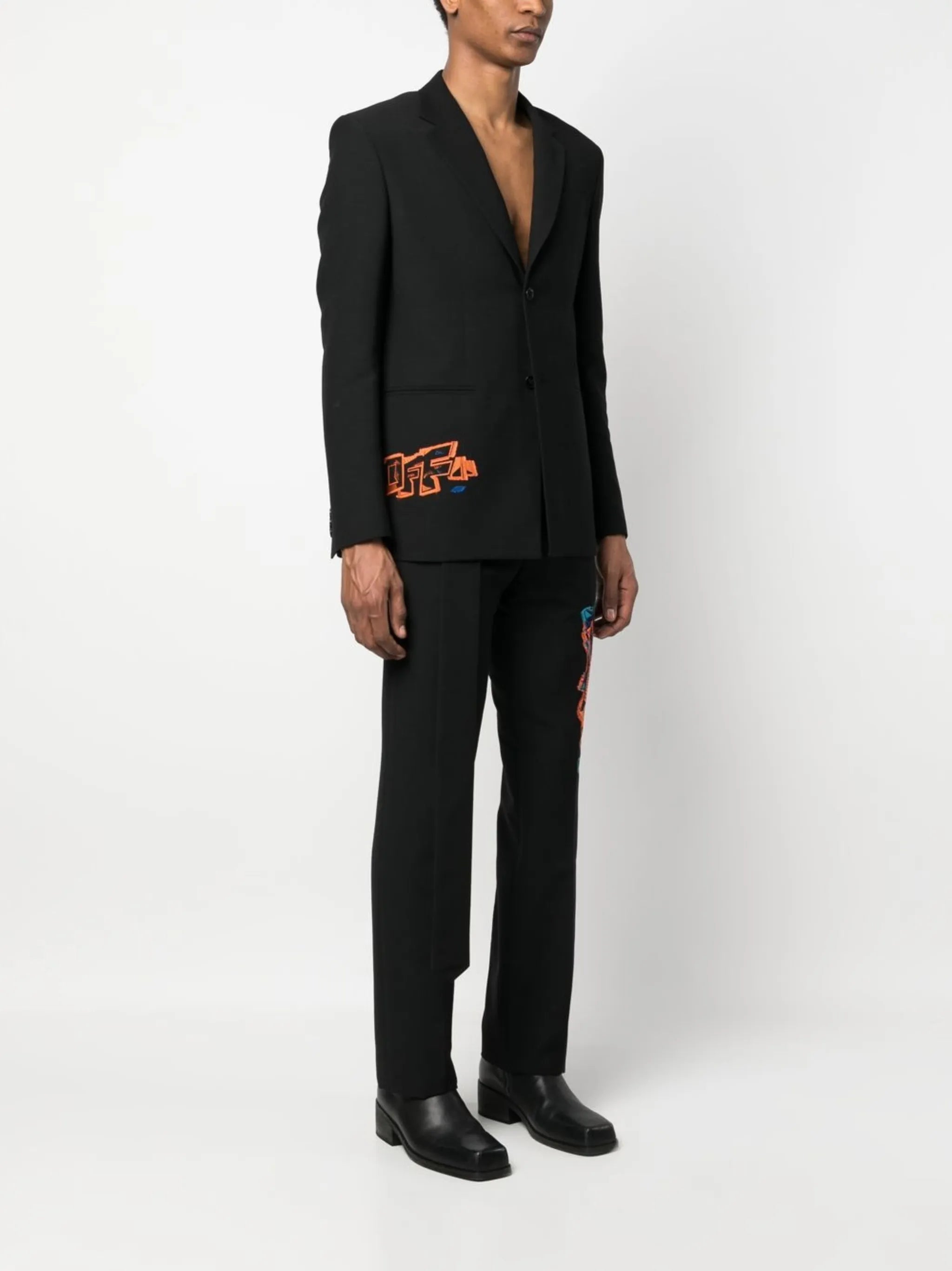 OFF-WHITE STRAP BLAZER
