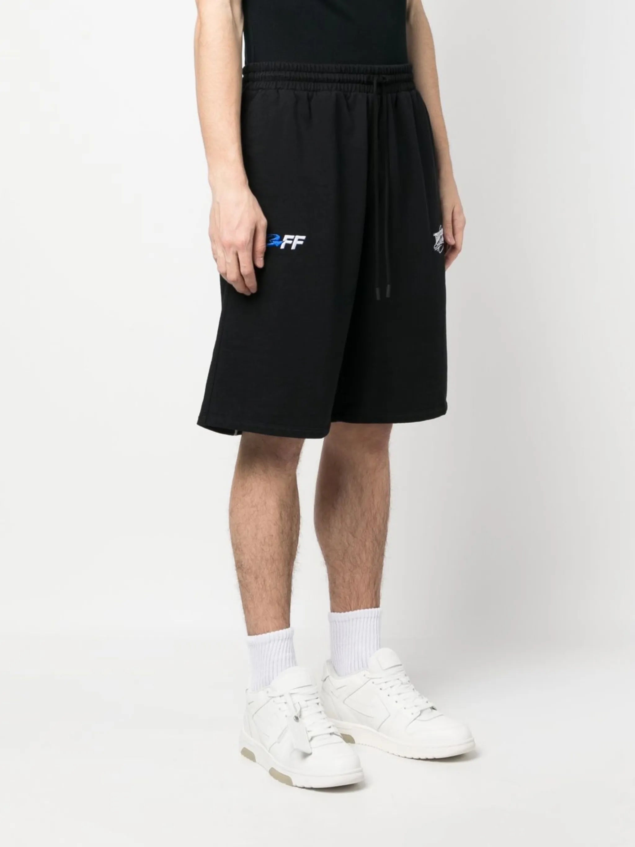 OFF-WHITE EXACT OPP SKATE SWEATSHORT - BEYMEN