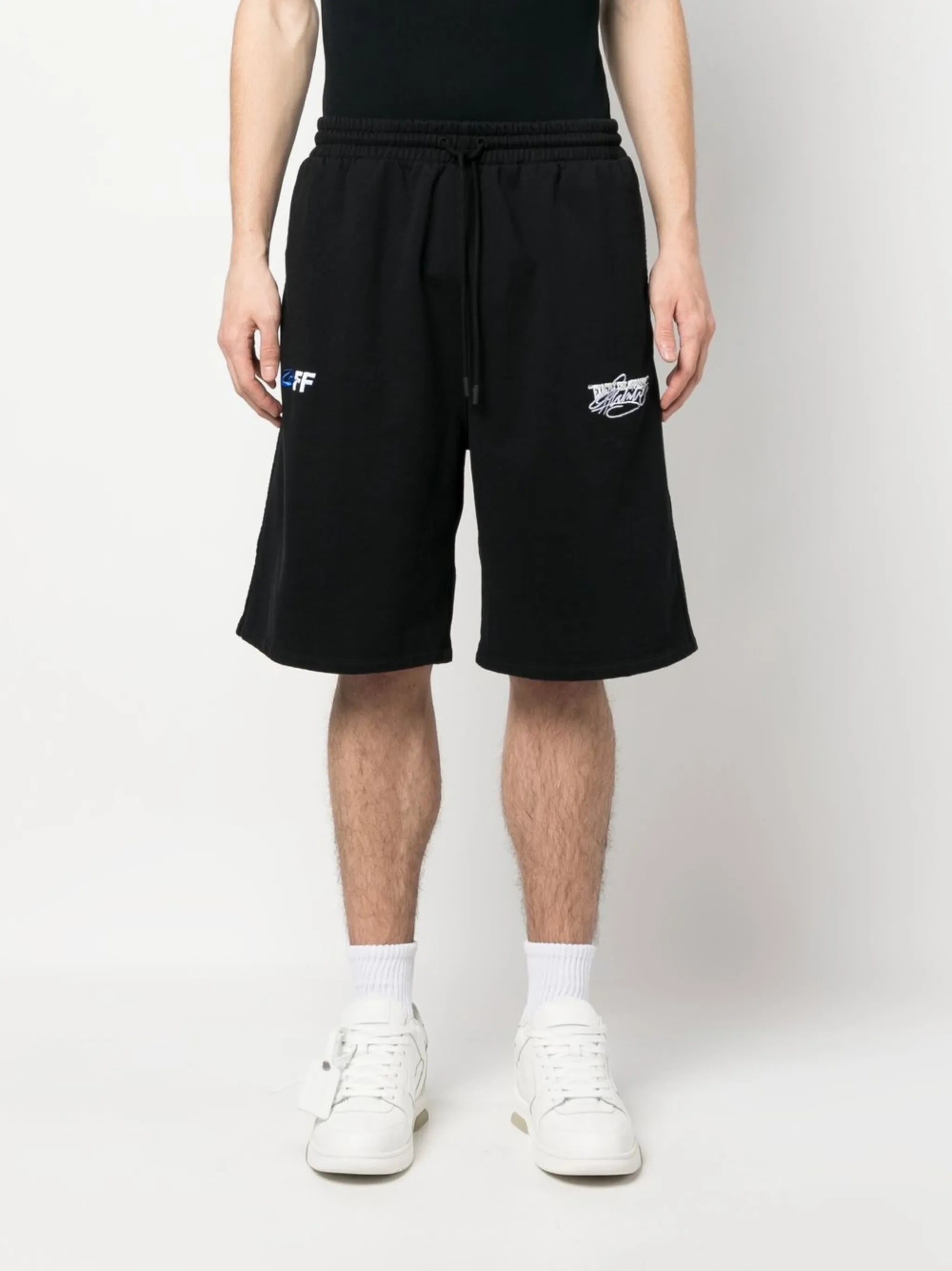 OFF-WHITE EXACT OPP SKATE SWEATSHORT - BEYMEN