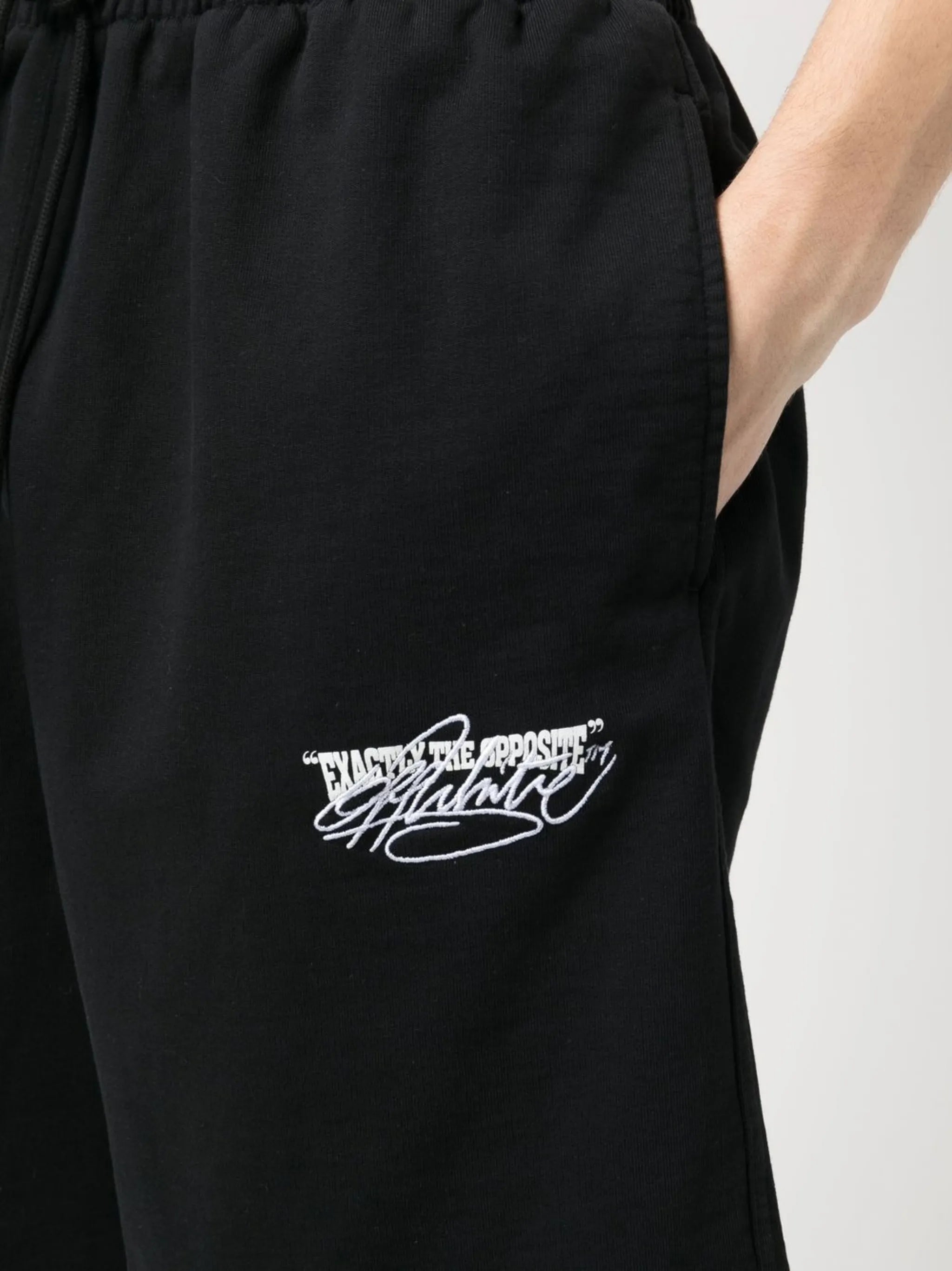 OFF-WHITE EXACT OPP SKATE SWEATSHORT - BEYMEN