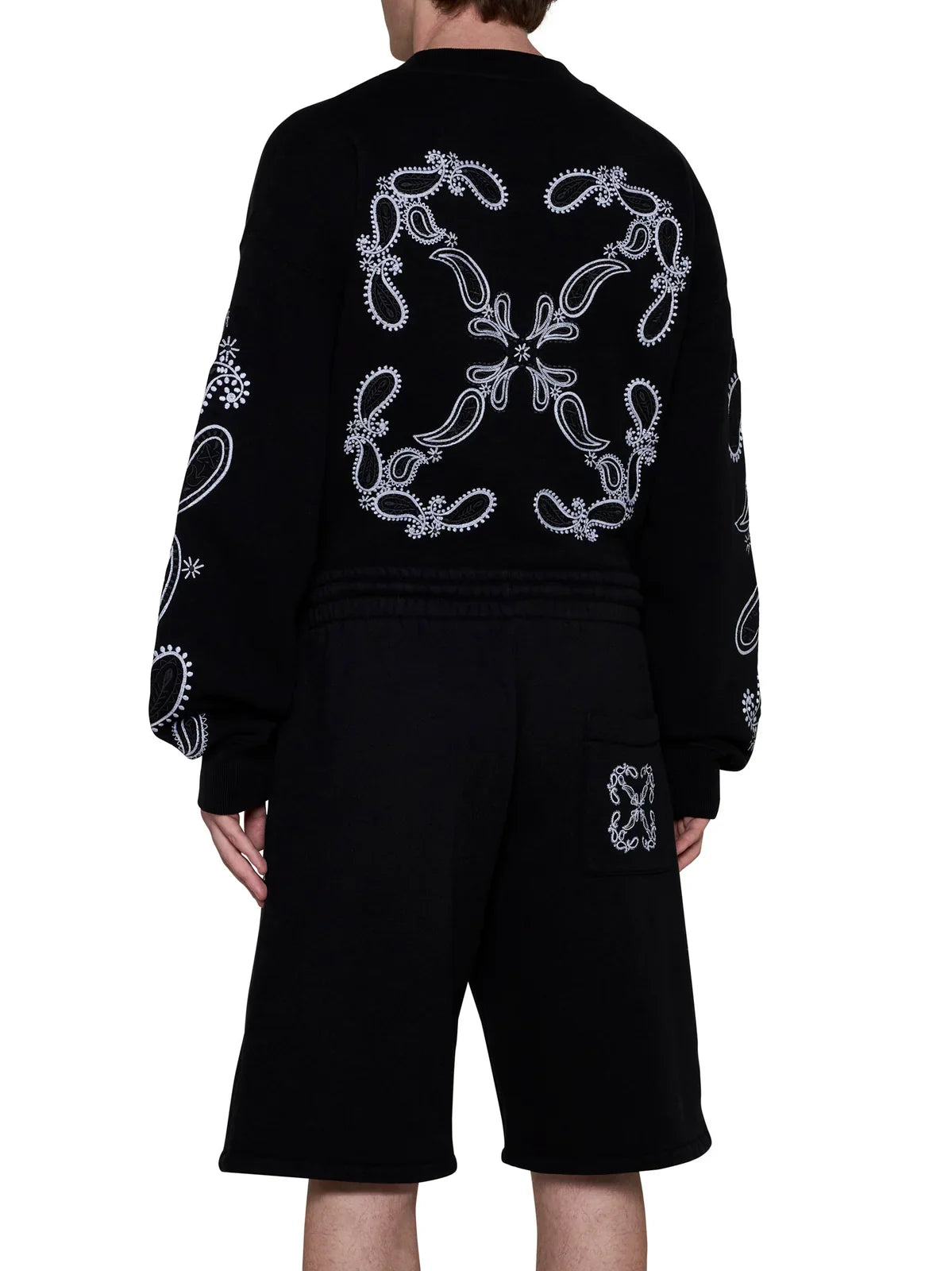 OFF-WHITE SKATE SWEATSHORT