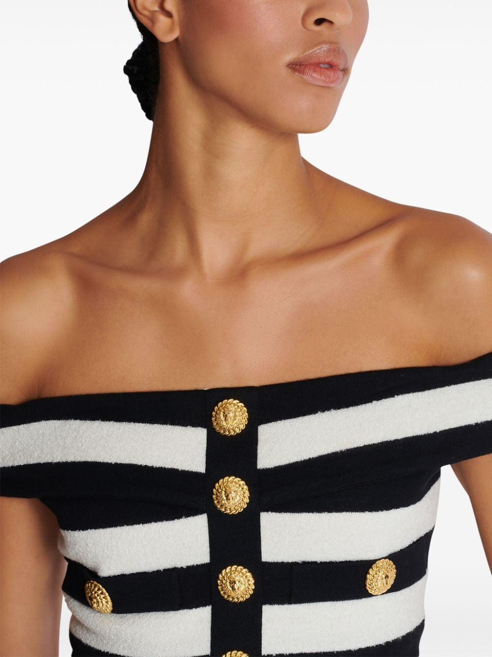 BALMAIN OFF SHOULDER - BEYMEN