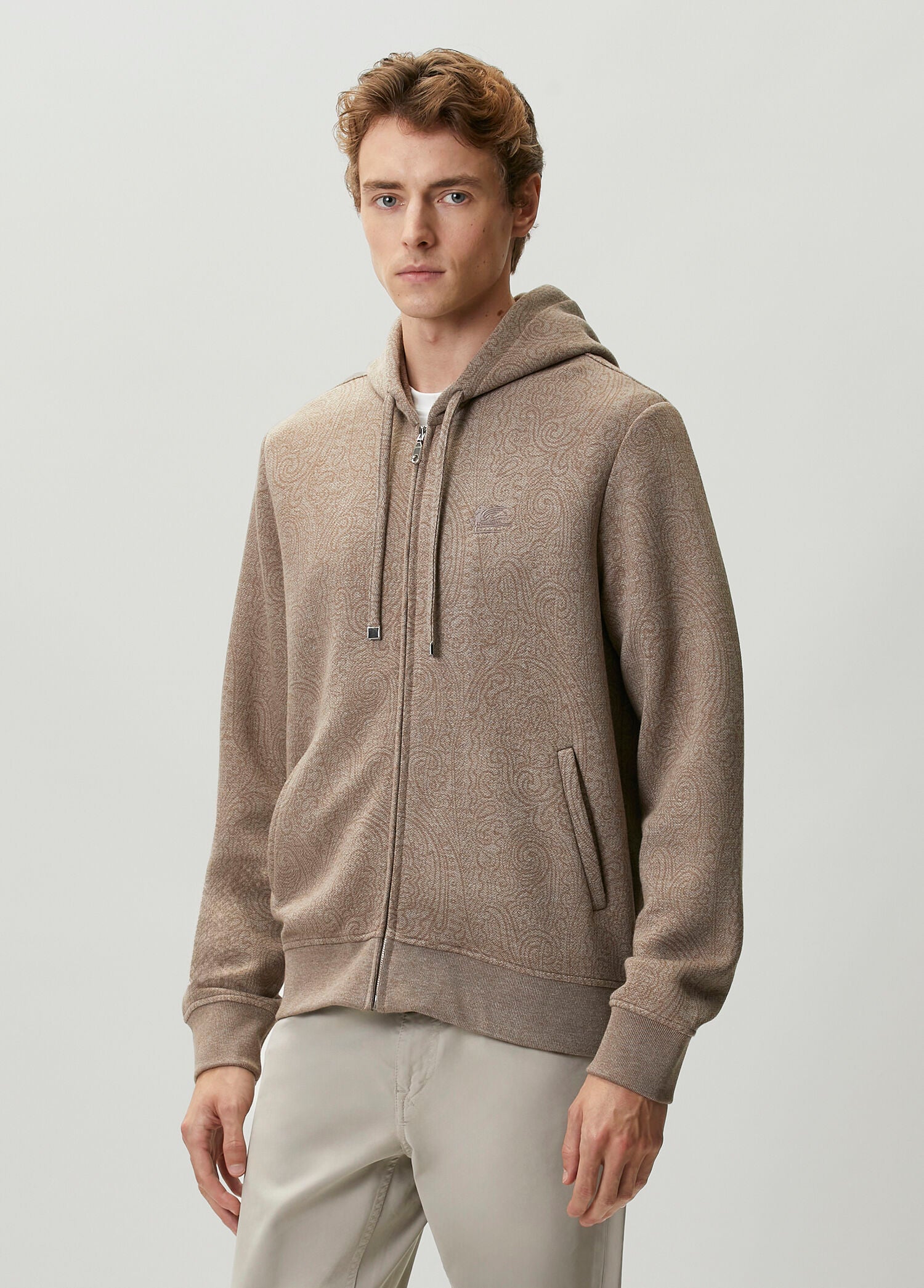 ETRO ZIPPED HOODIE WELT PKT - BEYMEN