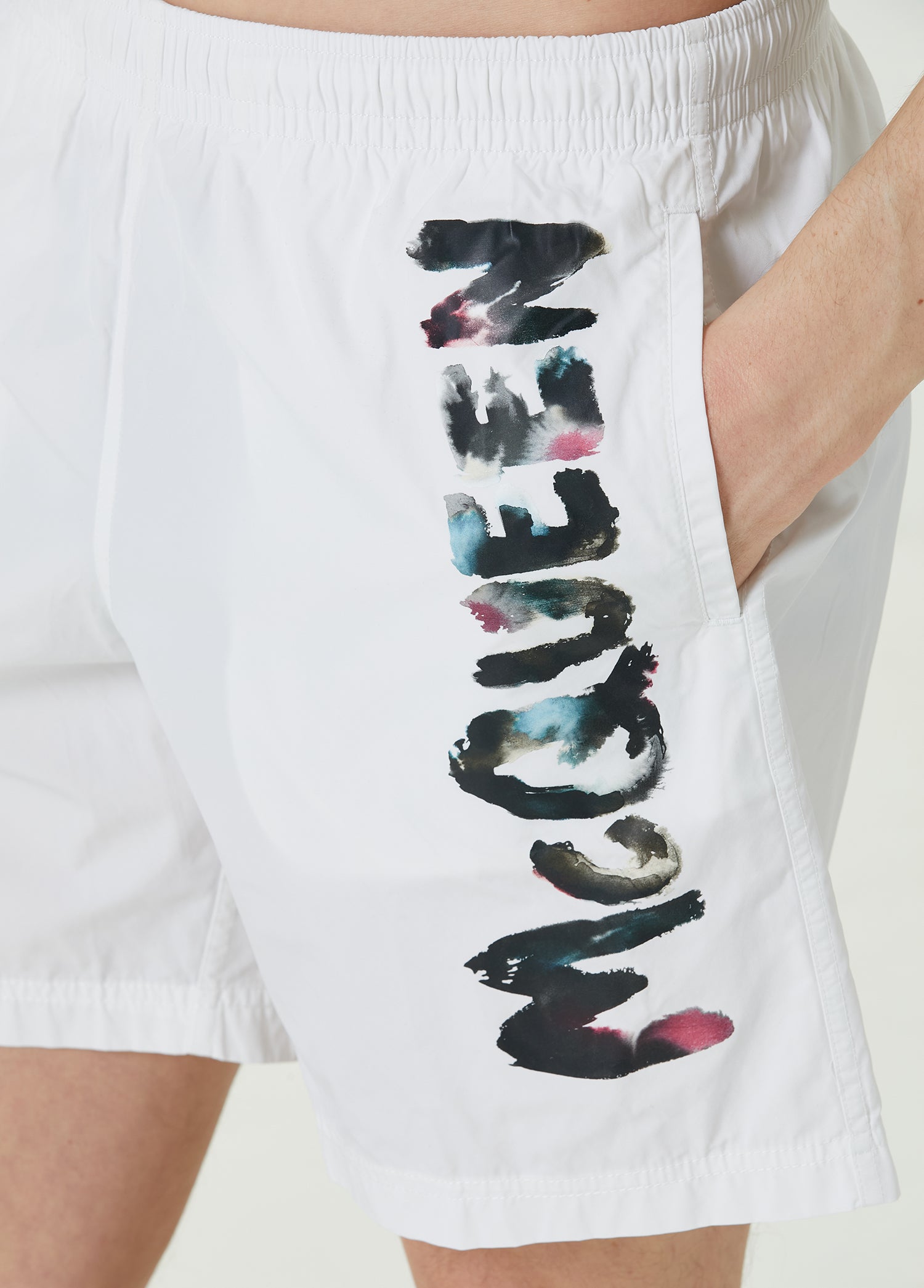 ALEXANDER MCQUEEN LOGO SWIM SHORT - BEYMEN