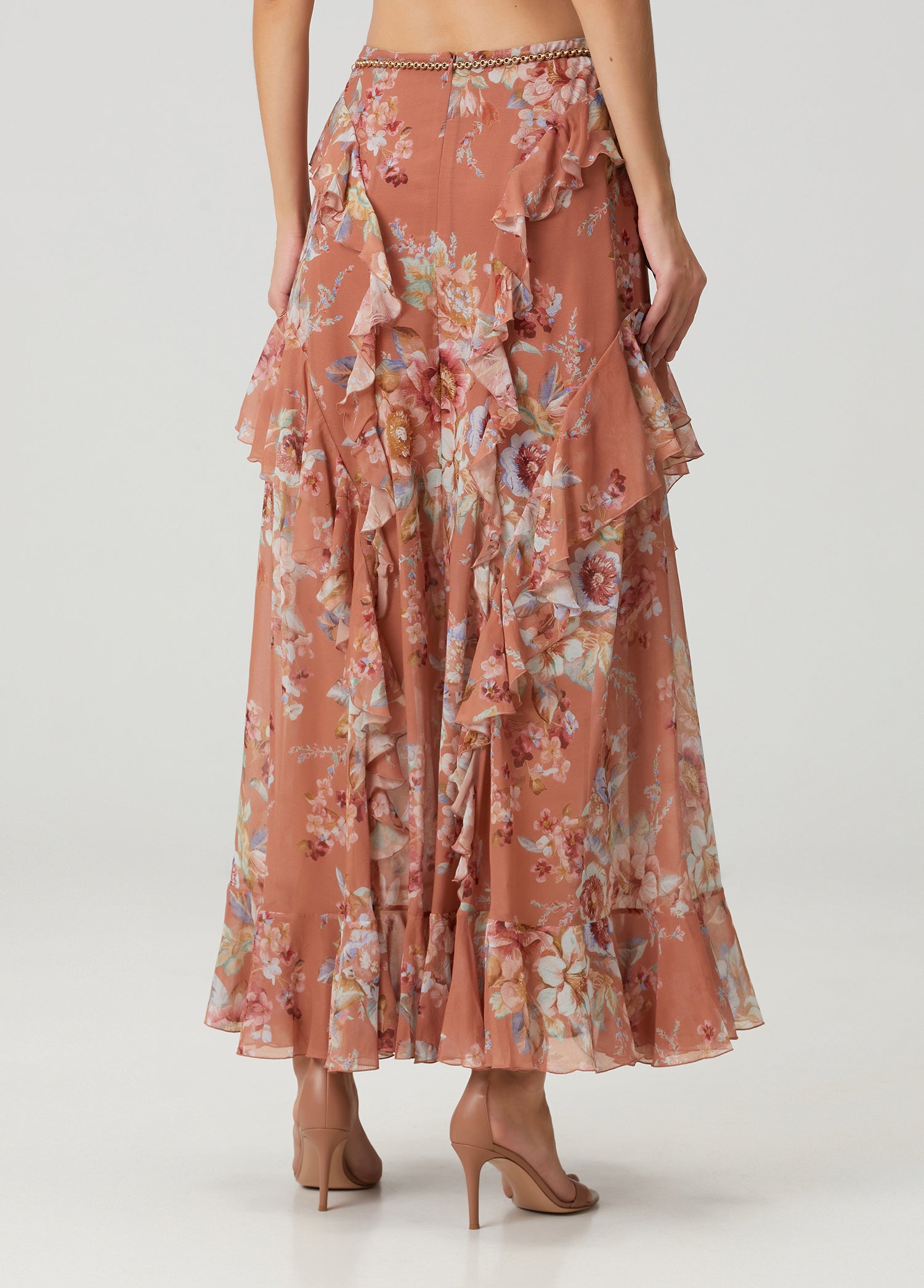 ZIMMERMAN RUFFLE SKIRT - BEYMEN