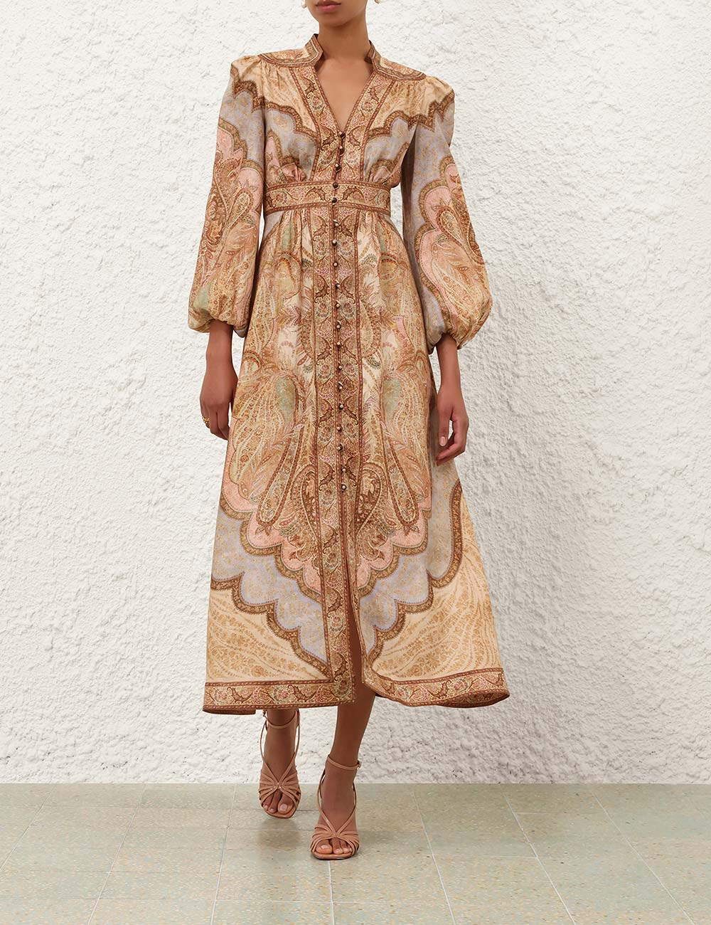ZIMMERMAN MIDI DRESS - BEYMEN
