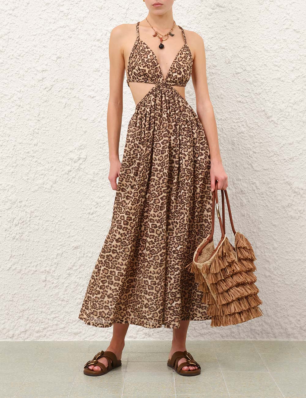 ZIMMERMAN TRIM DRESS - BEYMEN