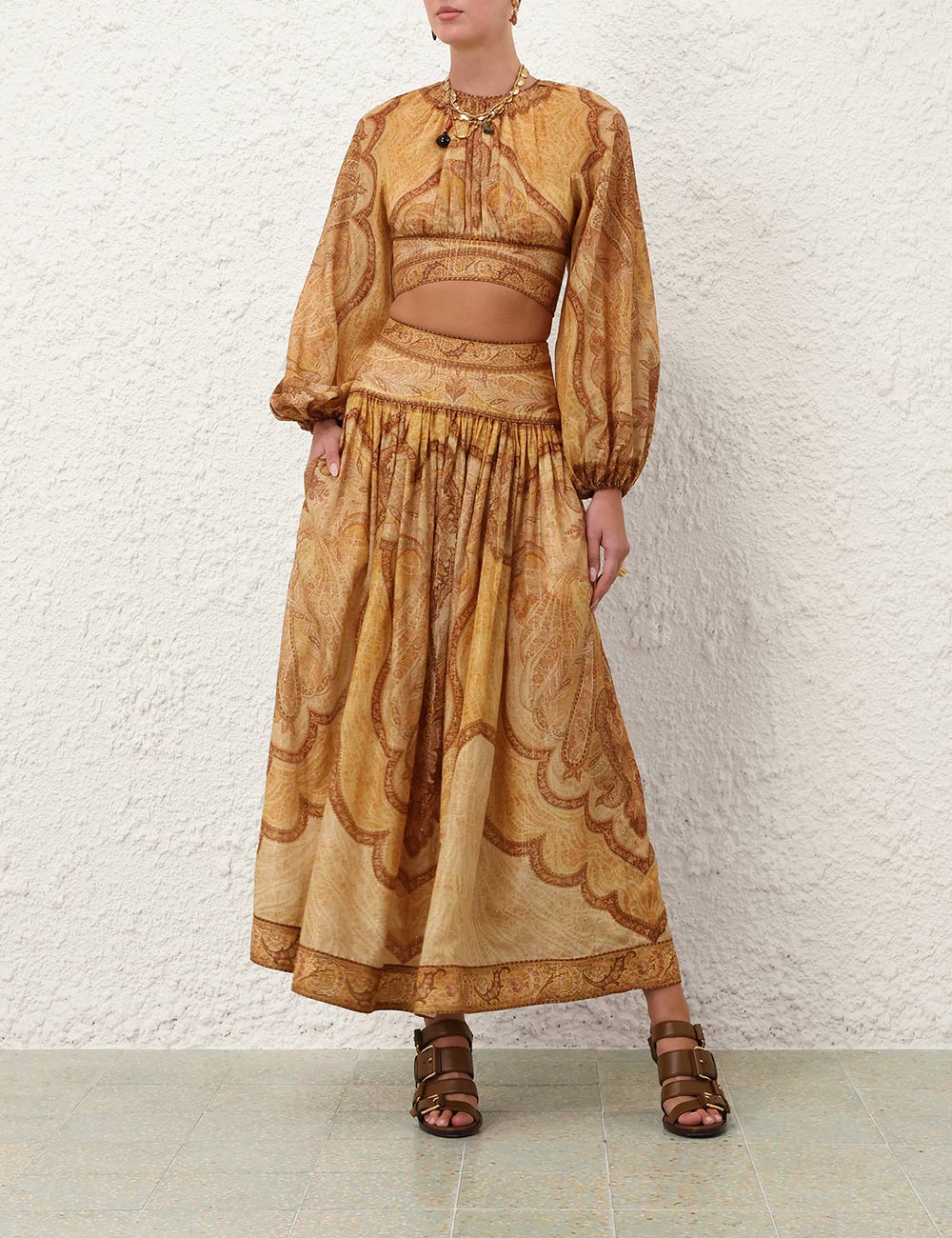 ZIMMERMAN MAXI SKIRT - BEYMEN