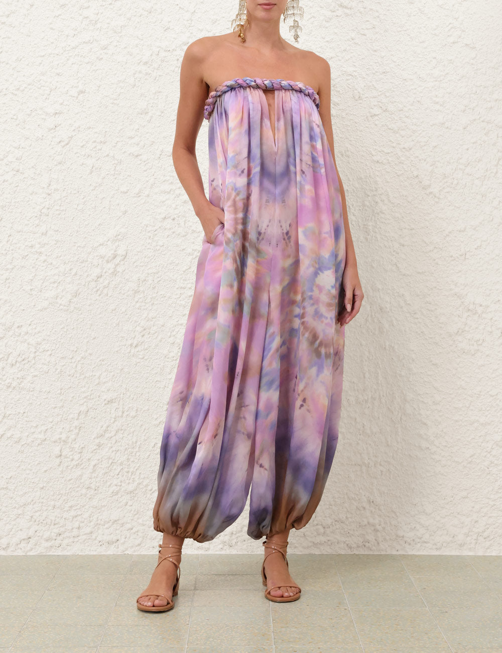 ZIMMERMAN LUNA TWIST HAREM JUMPSUIT - BEYMEN
