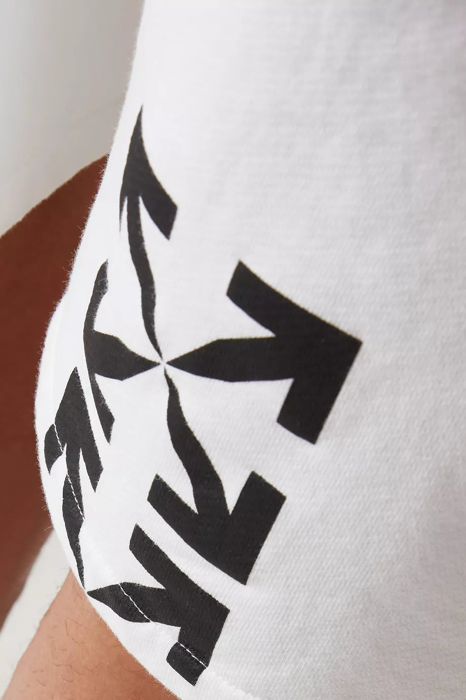 OFF-WHITE FF BLUR SKATE SWEATSHORTS