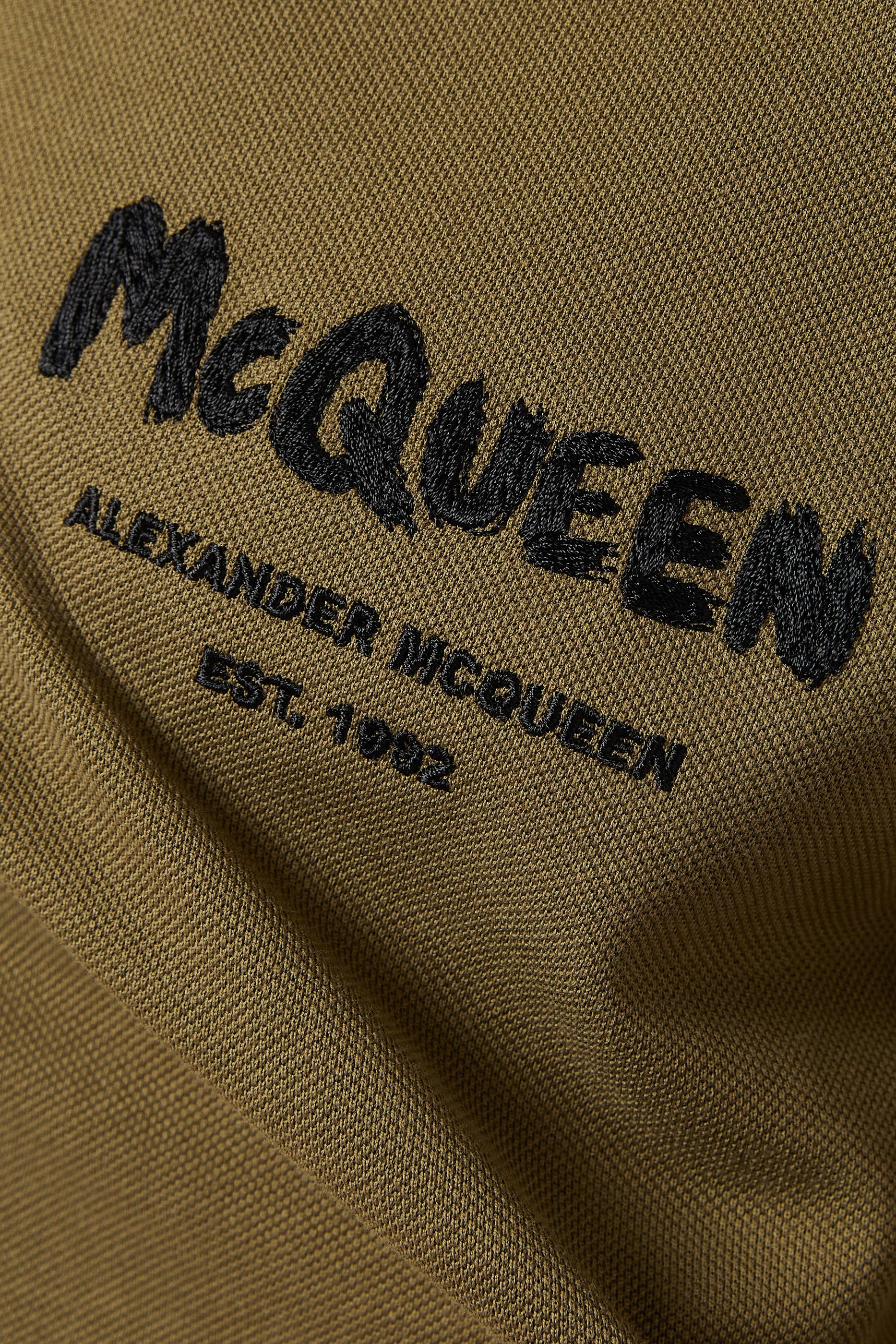 ALEXANDER MCQUEEN EMB GRAFFITI POLO - BEYMEN