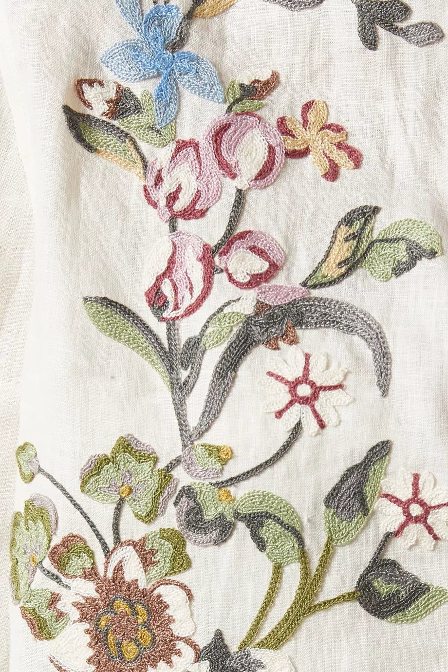 VALENTINO GARAVANI EMBROIDERED MINI DRESS - BEYMEN