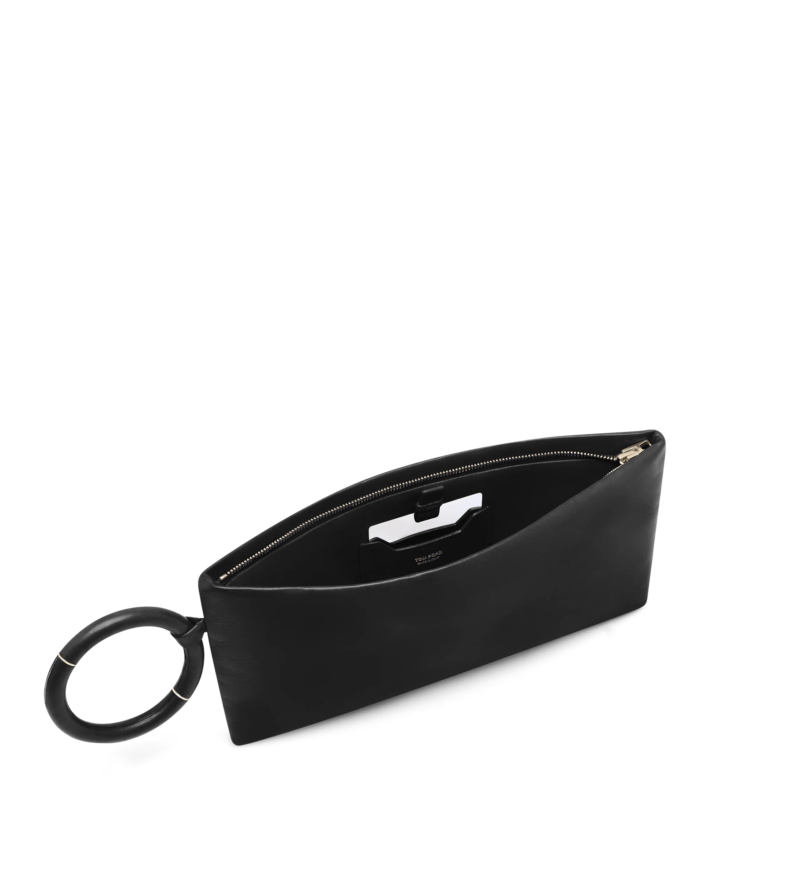 TOM FORD NAPPA LEATHER CLUTCH