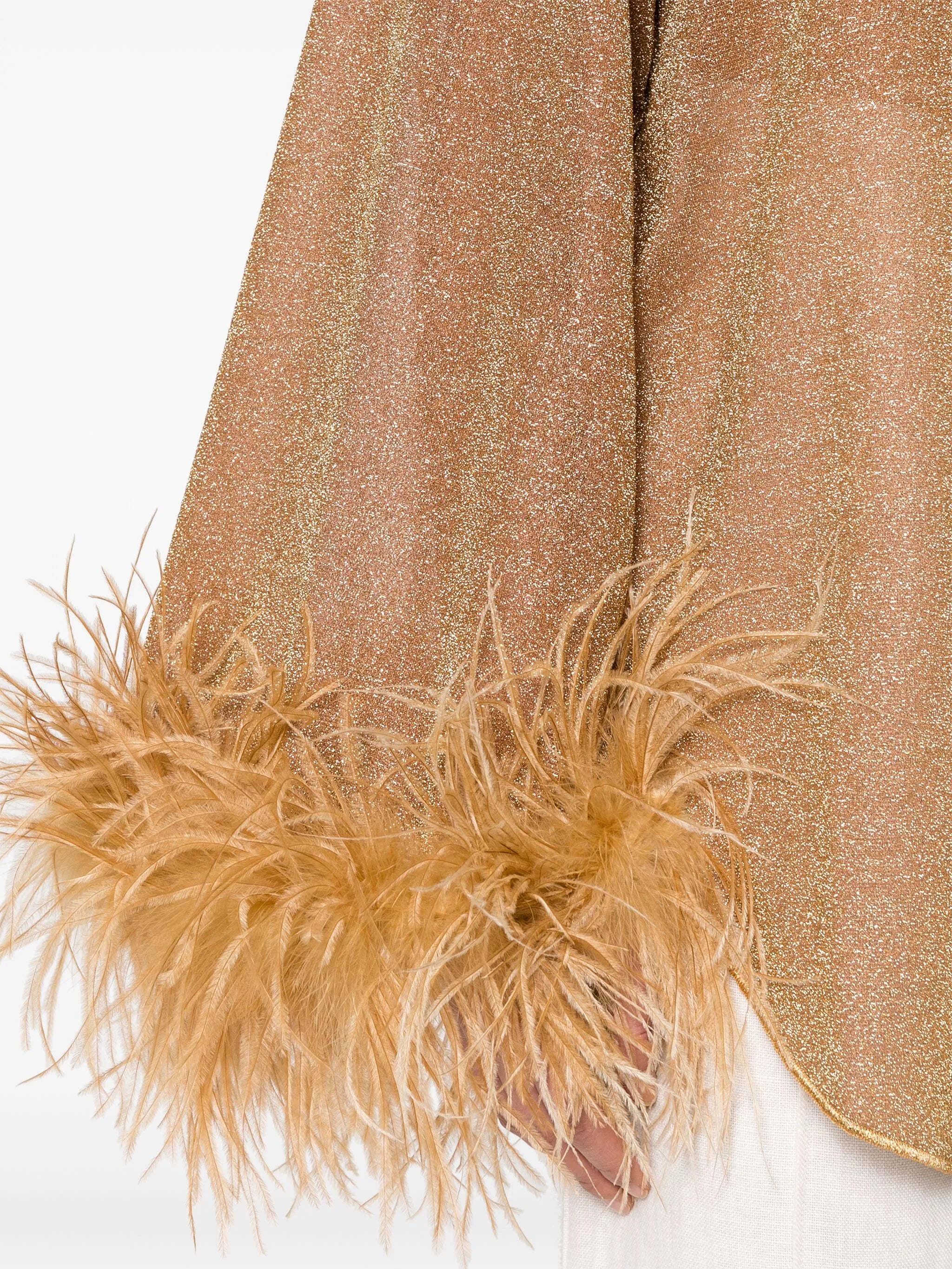 OSEREE LUMIERE PLUMAGE LONG SHIRT - BEYMEN