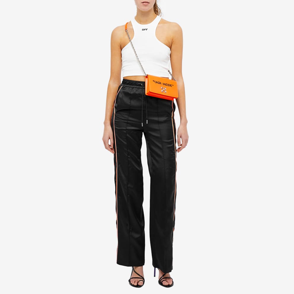 OFF-WHITE OFF STAMP RIBBED ROWING TOP - BEYMEN