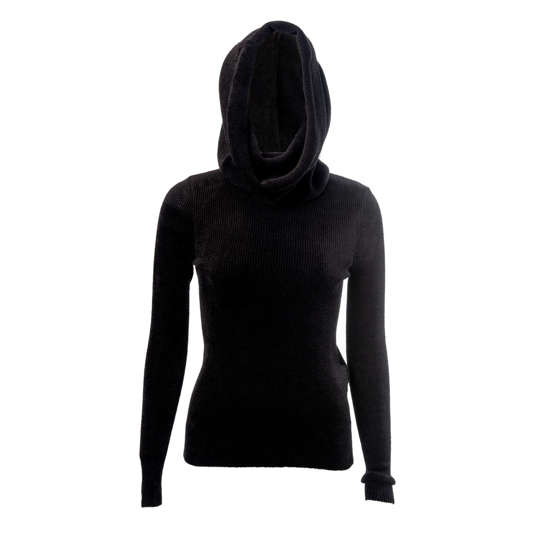 ALEXANDRE VAUTHIER VELVET KNIT TOP - BEYMEN
