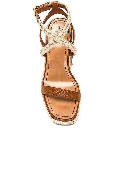 VALENTINO 20/110MM WEDGE ESPADRILLE