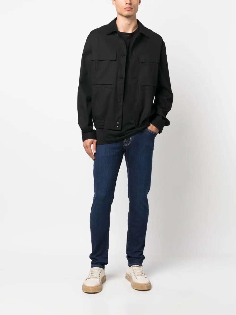 JACOB COHËN PANT 5 PKT SLIM FIT - BEYMEN