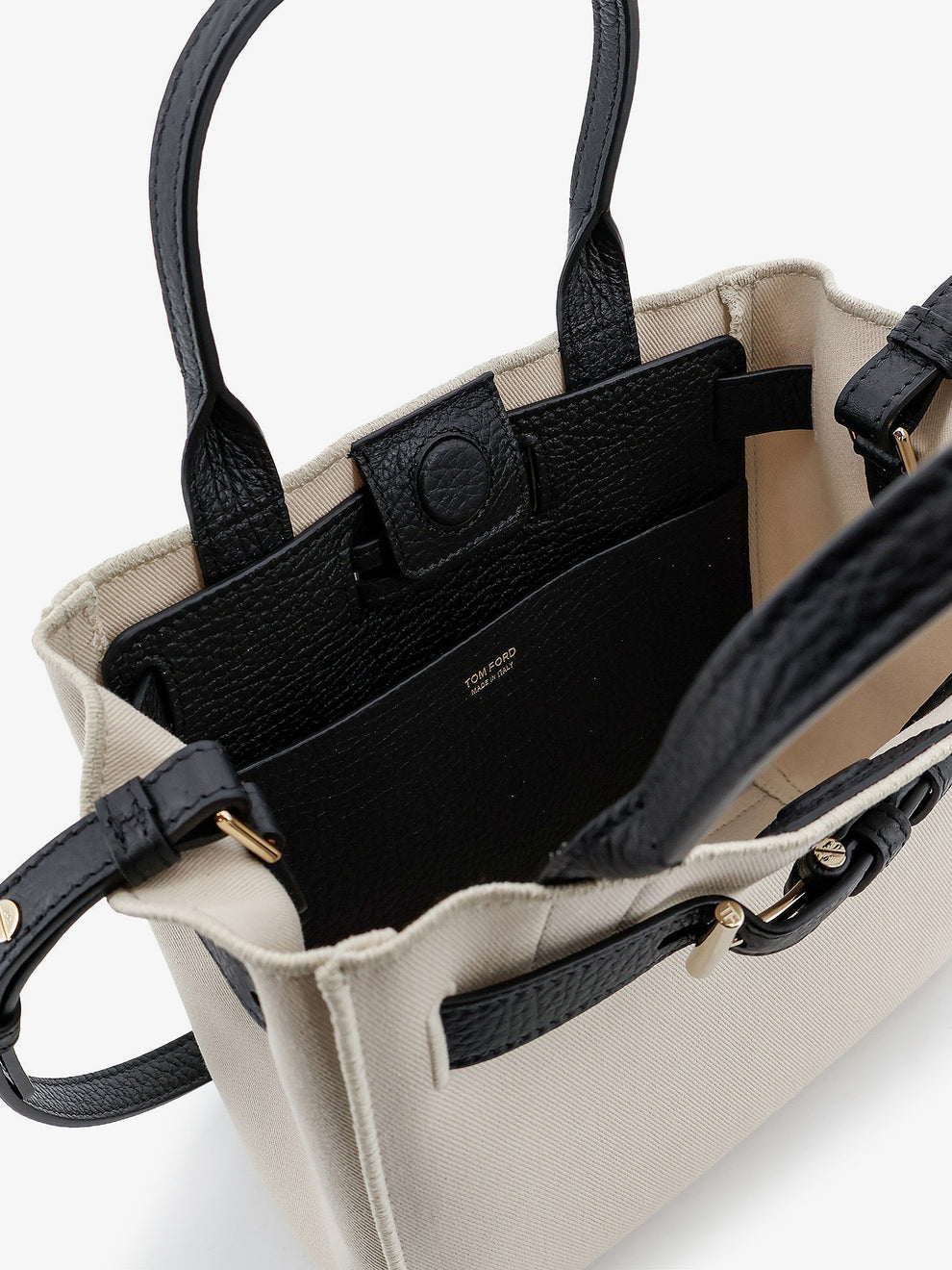 TOM FORD LEATHER TRIMS SMALL TOTE - BEYMEN