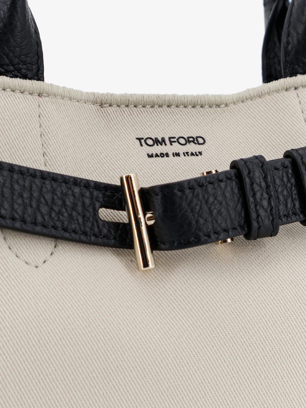 TOM FORD LEATHER TRIMS SMALL TOTE - BEYMEN