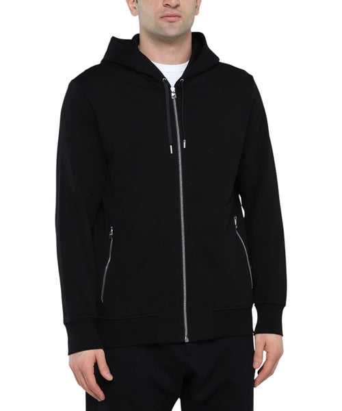 ALEXANDER MCQUEEN EMB ZIP HOODIE - BEYMEN