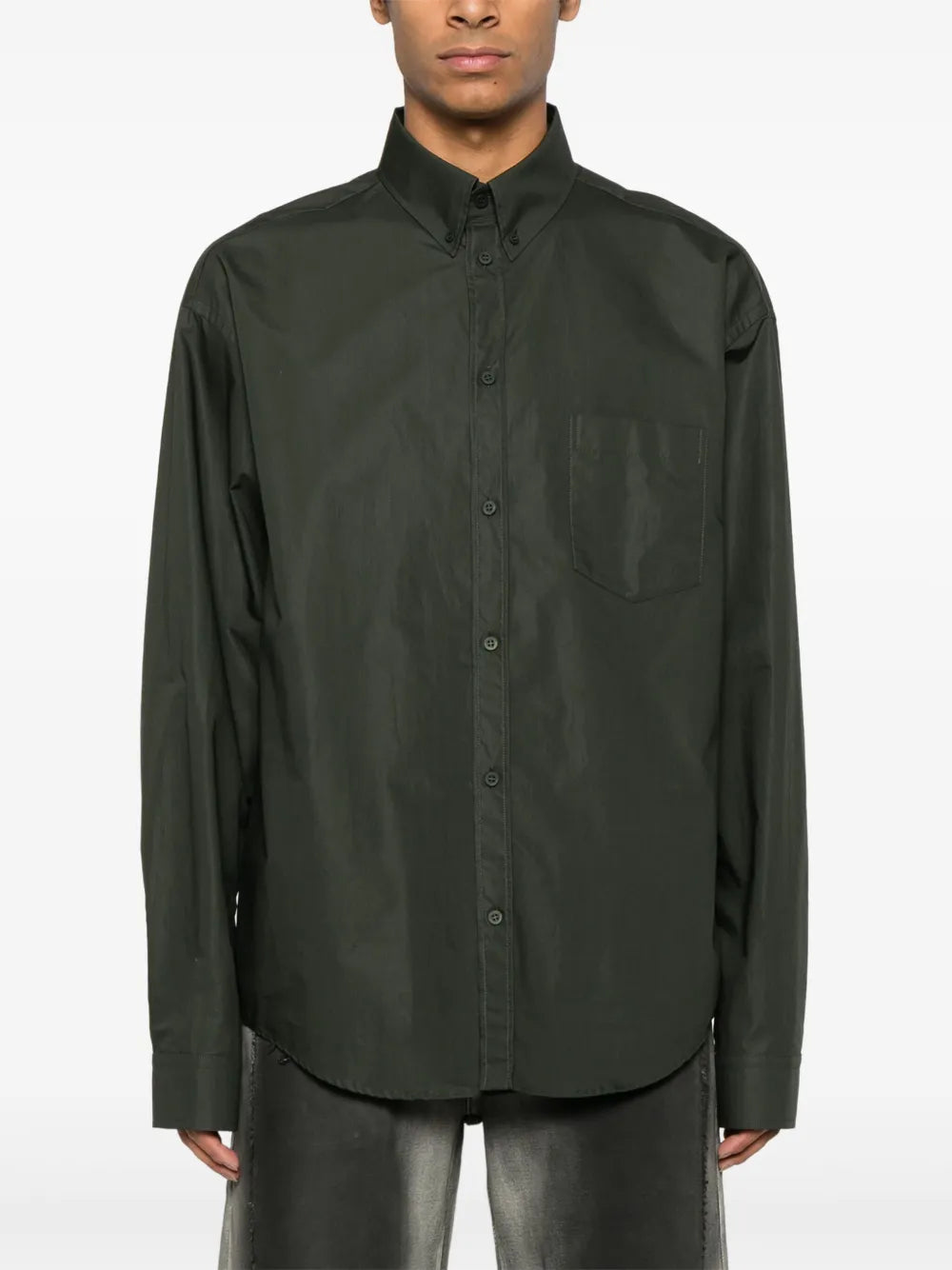 BALENCIAGA L/S LARGE FIT SHIRT - BEYMEN