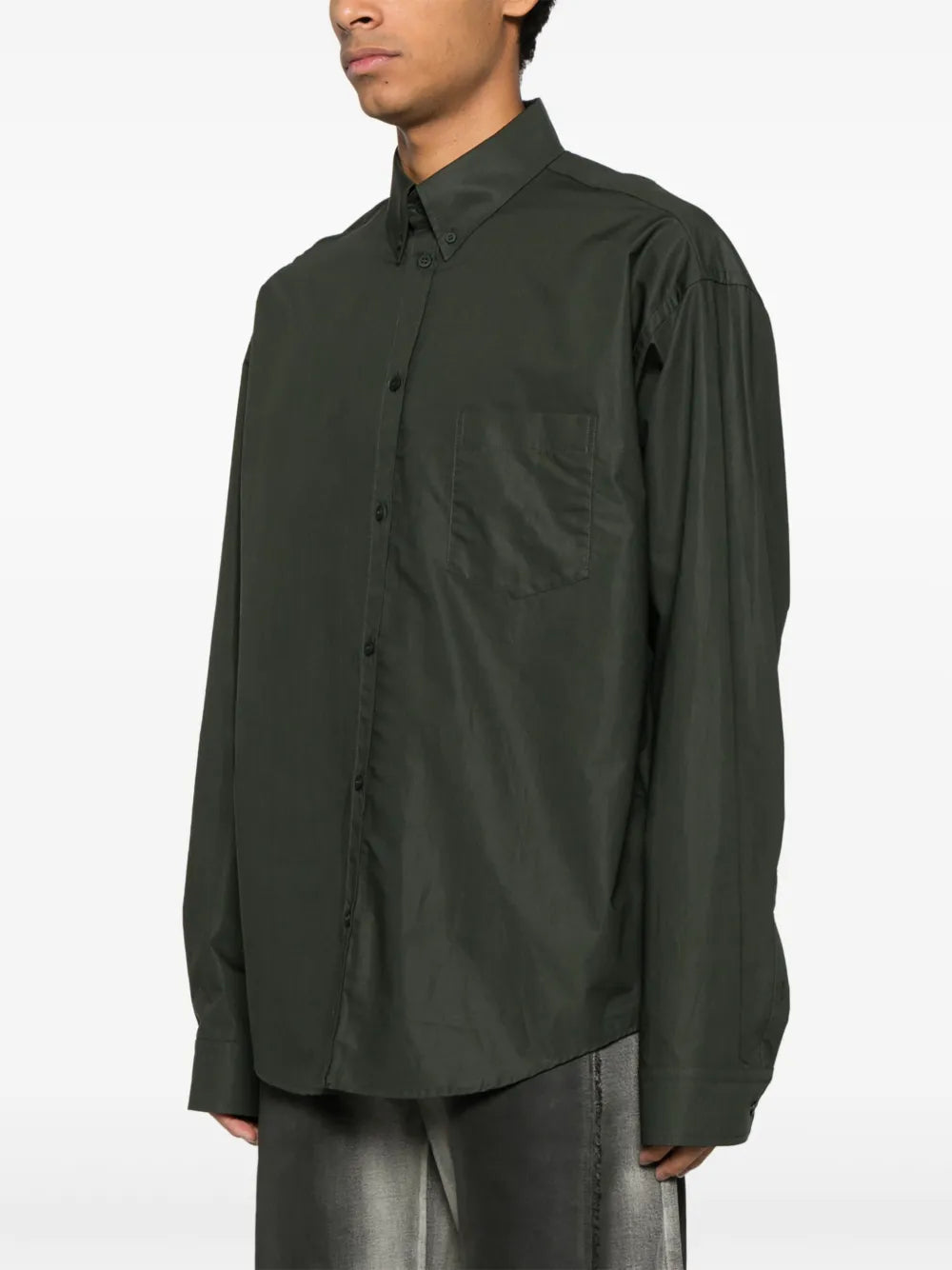 BALENCIAGA L/S LARGE FIT SHIRT - BEYMEN