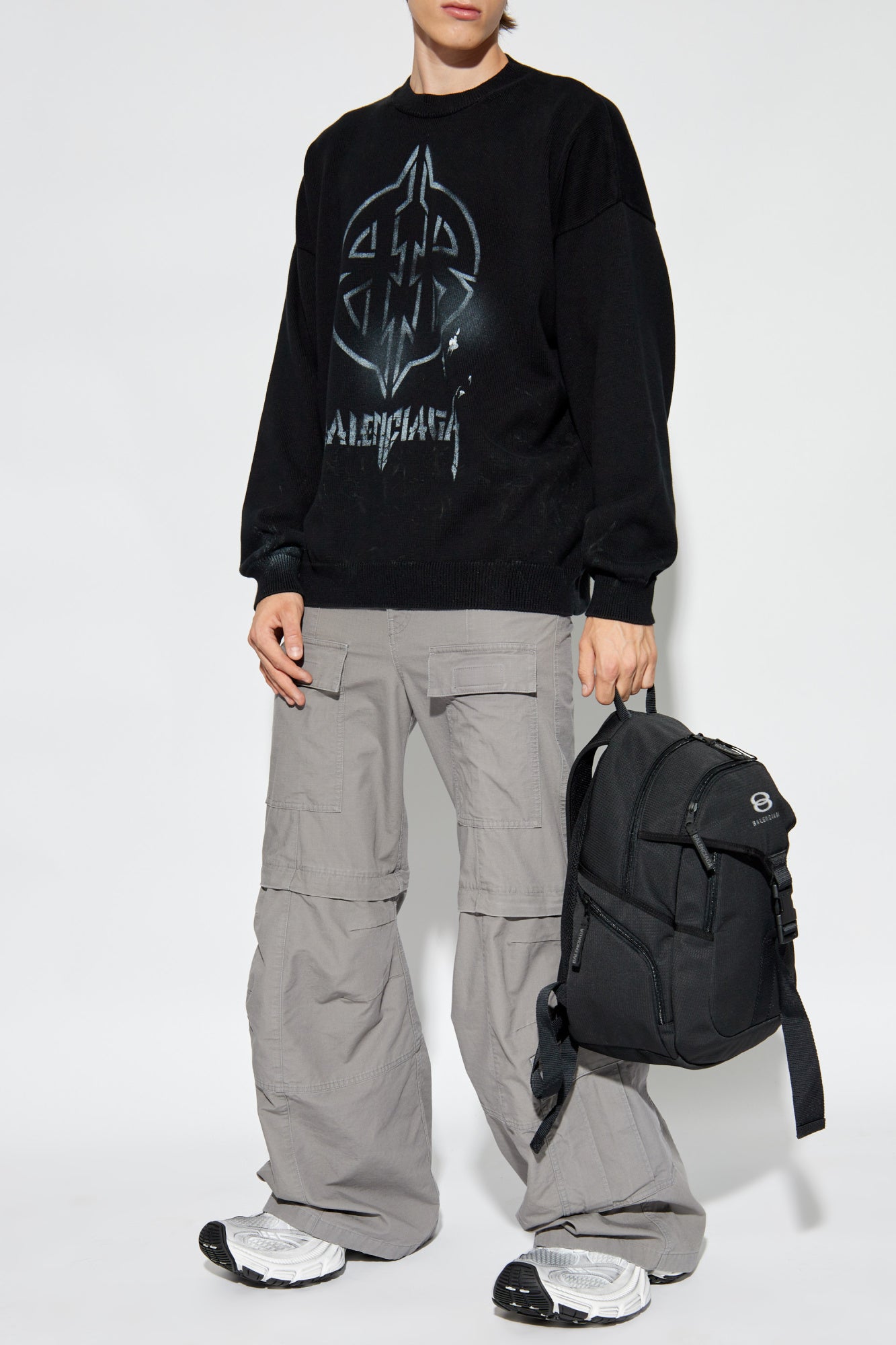 BALENCIAGA CREWNECK SWEATER - BEYMEN