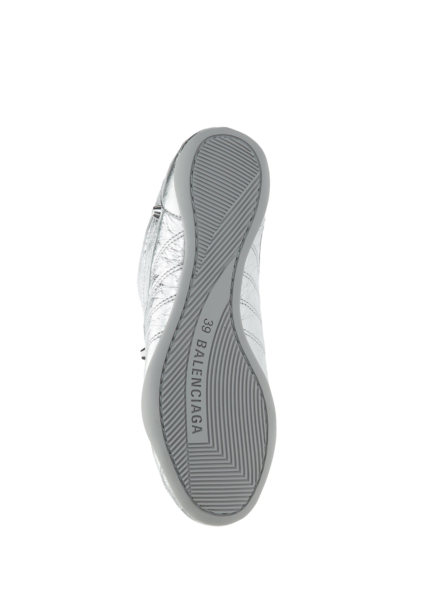 BALENCIAGA ZEN CITY CHOKO LAME - BEYMEN